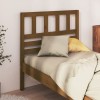 VidaXL Tăblie de pat, maro miere, 81x4x100 cm, lemn masiv de pin 814122