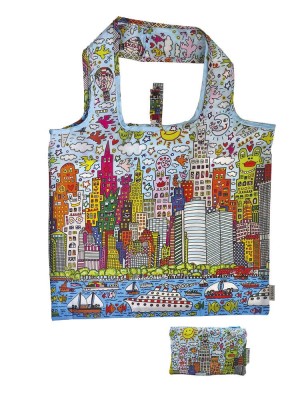 Sacosa textil James Rizzi My New York City, Fridolin foto