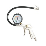 Pistol umflat roti cu furtun si manometru mecanic 0-16 bar