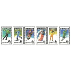 Ungaria 1987 - Jocurile Olimpice Calgary, sport, serie neuzata