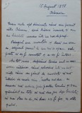 Scrisoare S. Luchian catre Cecilia Vasilescu, transcrisa olograf de Laura Cocea