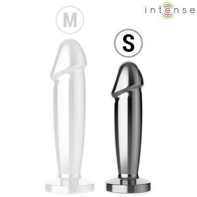 Plug Anal Vibrator INTENSE S &amp;ndash; 10 Vibrații, Aluminiu, cu Telecomandă, Rezistent la Apă foto