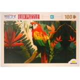 Puzzle Luxury, Witty Puzzlezz, Papagal, 100 piese