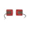 Set Lampi stop remorca cu Leduri 12 24 V 106.4x98.8x35mm