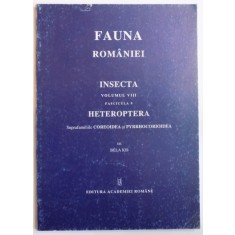 FAUNA ROMANIEI, INSECTA, VOL VIII, FAS. 9: HETEROPTERA, SUPRAFAMILILIILE COREOIDEA SI PYRRHOCORIOOIDEA de BELA KIS 2001