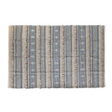 Covor Bumbac DKD Home Decor 230x160cm Alb/Albastru Boho | Covor Dormitor Living | Covor Camera