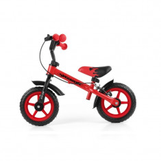 Bicicleta fara pedale cu frana Dragon Red foto