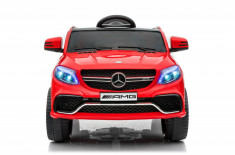 Masinuta electrica Mercedes GLE63S 2x22W 12V PREMIUM Rosu foto