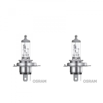Pachet 2 becuri Camion 24V H4 75 70W Osram Original foto