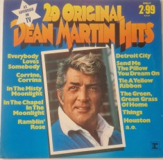 Dean Martin &ndash; 20 Original Dean Martin Hits _ VG+ / VG+ vinil,LP, disc muzica pop, jazz _ Reprise, UK, 1976
