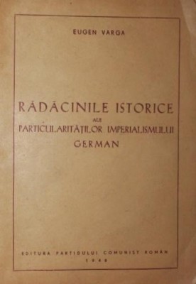 RADACINILE ISTORICE ALE PARTICULARITATILOR IMPERIALISMULUI GERMAN foto