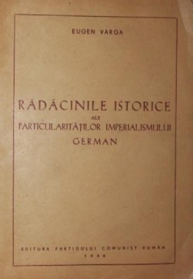 RADACINILE ISTORICE ALE PARTICULARITATILOR IMPERIALISMULUI GERMAN foto