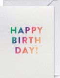 Felicitare - Cozy - Happy Birthday! Rainbow - Mini Card | Lagom Design