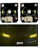 Set module Galbene CSL Style Angel Eyes DRL BMW Seria 7 G11, G12 2014-2019 - 63117440361, 7440361