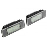 Set Lampa numar LED Canbus Peugeot 207/207 CC 2006-, 307 2001-, 308 2007-, 3008 2009-, 407 2004-, 508 2010-, Citroen C2 2003-, C3 2002-, C4 2004-, C5