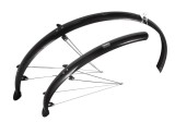 Set 2 aparatori roti biciclete,Orion 28 36mm OR-type, culoare negru