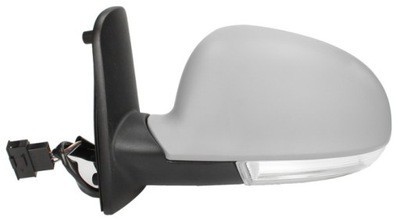Oglinda exterioara VW Sharan (7M) 04.2004-04.2010 Partea Stanga Crom Asferica Electrica Cu Incalzire, cu semnalizare, carcasa grunduita, cu 9 pini, c foto