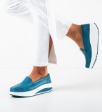 Pantofi Casual Musta Albastri 2