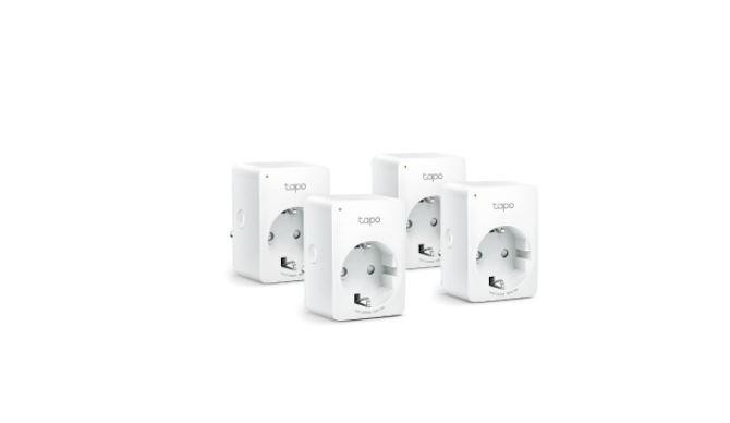 TP-Link MINI SMART WI-FI SOCKET TAPO P100 (4-PACK), Protocol: IEEE 802.11b/g/n,