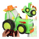 Tractor cu telecomanda, RC cu muzica si lumini