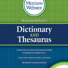 Merriam-Webster's Dictionary and Thesaurus