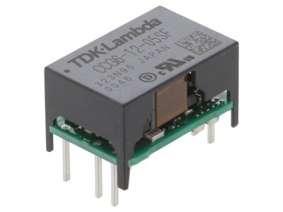 Convertor DC/DC 6W 4,5-18V la 5V 1,2A THT foto