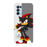 Husa compatibila cu Oppo A73, Viceversa, model Shadow Sonic The Hedgehog, Silicon, TPU, Transparent, Carcasa