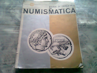 Studii si cercetari de numismatica vol.VIII foto