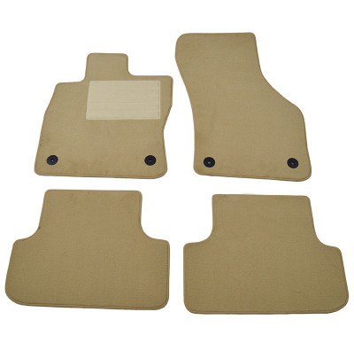 Covorase mocheta Seat Leon (5F) 2012-12.2020, culoare Bej, set de 4 bucati AutoDrive ProParts foto
