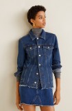 Mango - Geaca jeans Maca