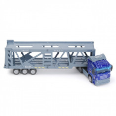 Camion de jucarie in miniatura, 22&amp;amp;#215;4.5&amp;amp;#215;5 cm, scara 1:64, gri foto