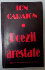 POEZII ARESTATE - ION CARAION.1999 foto