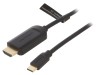 Cablu Adaptor Vention HDMI 1.4 la USB C, Aurit, 2m