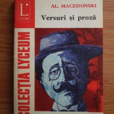 Al. Macedonski - Versuri si proza