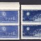ROMANIA 1961 LP 520 ECLIPSA TOTALA DE SOARE BLOCURI DE 4 TIMBRE MNH