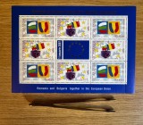 Emisiune comuna Romania - Bulgaria, minicoala de 4 serii si 1 vinieta 2006 LP 1748a