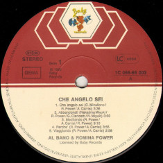 Vinil Al Bano & Romina Power ‎– Che Angelo Sei (VG)