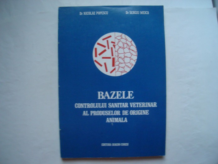 Bazele controlului sanitar veterinar al produselor de origine animala