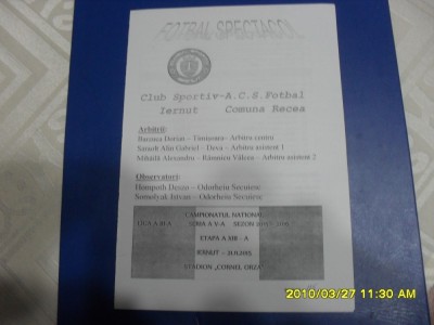 program CS Iernut - ACS Comuna Recea foto