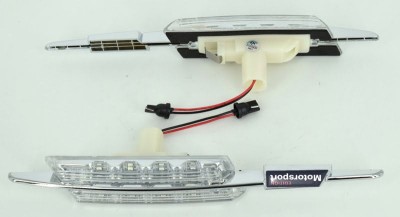 Lampi laterale LED semnalizare transparente compatibile BMW SERIA 3 - E46 2D 4D 5D 1998-2001 foto