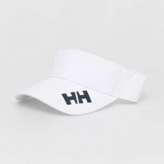 Helly Hansen șapcă cu cozoroc culoarea alb, cu imprimeu 67545