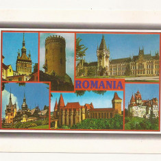 RF1 -Carte Postala- Romania, Monumente de arhitectura , circulata