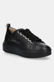 Alexander Smith sneakers din piele Wembley High culoarea negru, ASBCWHW0525TBK