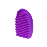 Cumpara ieftin Dispozitiv pentru curatarea pensulelor de machiaj, Nascita, Bamboo