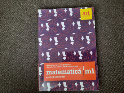 MATEMATICA PENTRU BACALAUREAT MARIAN ANDRONACHE/CLUBUL MATEMATICIENILOR foto