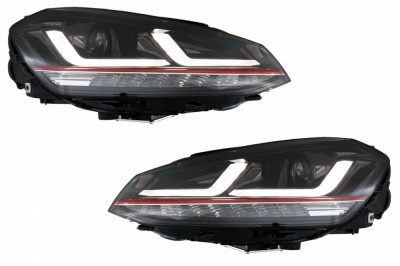Faruri LEDriving Osram Full LED VW Golf 7 VII (2012-2017) Rosu GTI pentru Faruri Xenon si Pozitie Halogen Performance AutoTuning foto