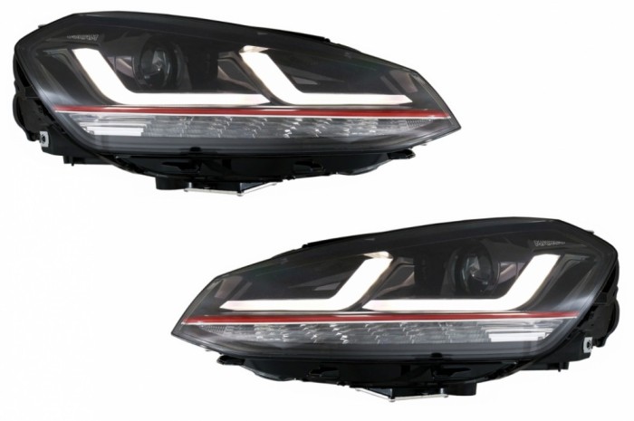Faruri LEDriving Osram Full LED VW Golf 7 VII (2012-2017) Rosu GTI pentru Faruri Xenon si Pozitie Halogen Performance AutoTuning