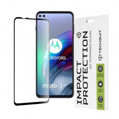 Folie Motorola Moto G100 sticla securizata 111D Negru foto