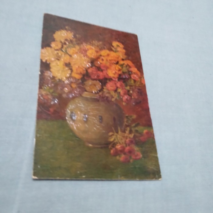 CARTE POSTALA 1924 FELICITARE CIRCULATA