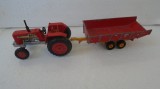 Bnk jc Matchbox Super Kings Massey Ferguson si trailer